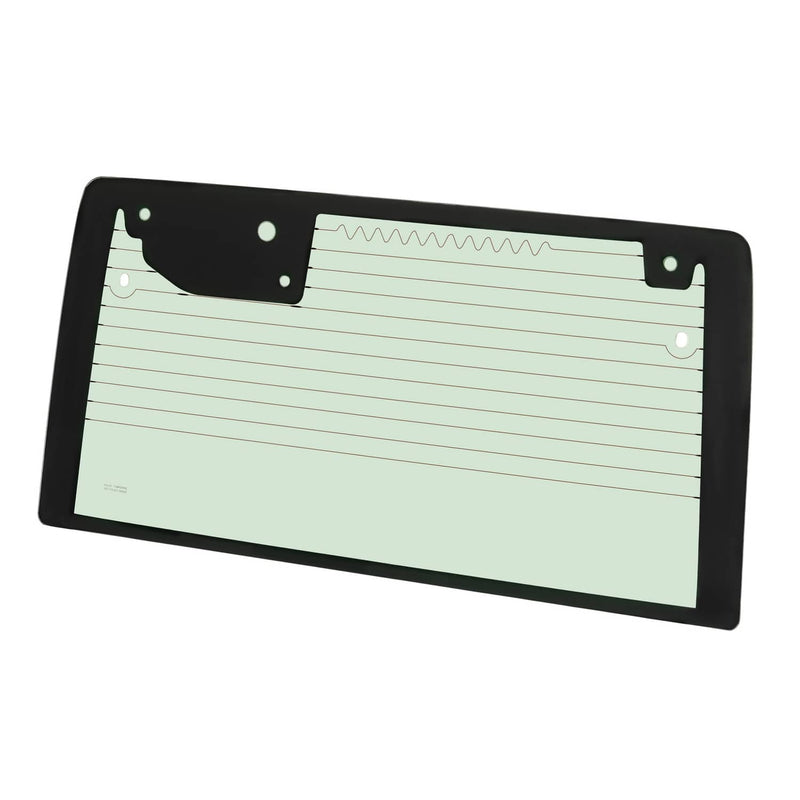 DURAFORCE Rear Window Tempered Glass Heated for Jeep Wrangler 2 4Dr 2007-2010