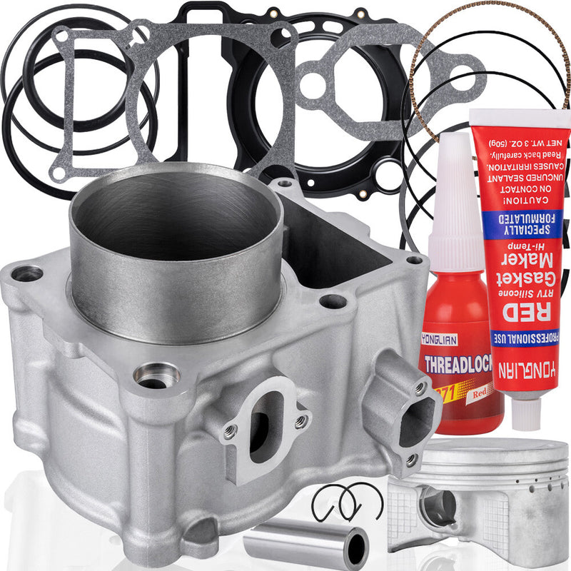 Cylinder Piston Gasket Top End Rebuild Kit for Yamaha Kodiak 400 Grizzly 400