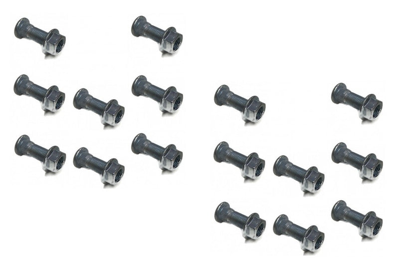 Wheel Stud 3/8 And Nut 3/8 24 For Polaris 1993 1996 1997 1999 Trail Boss 250 16