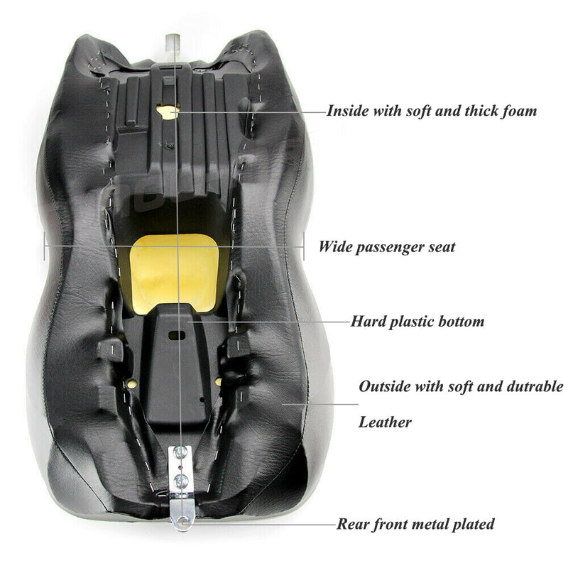 Driver Passenger Seat for Harley Electra Glide Ultra Classic FLHT 97-07