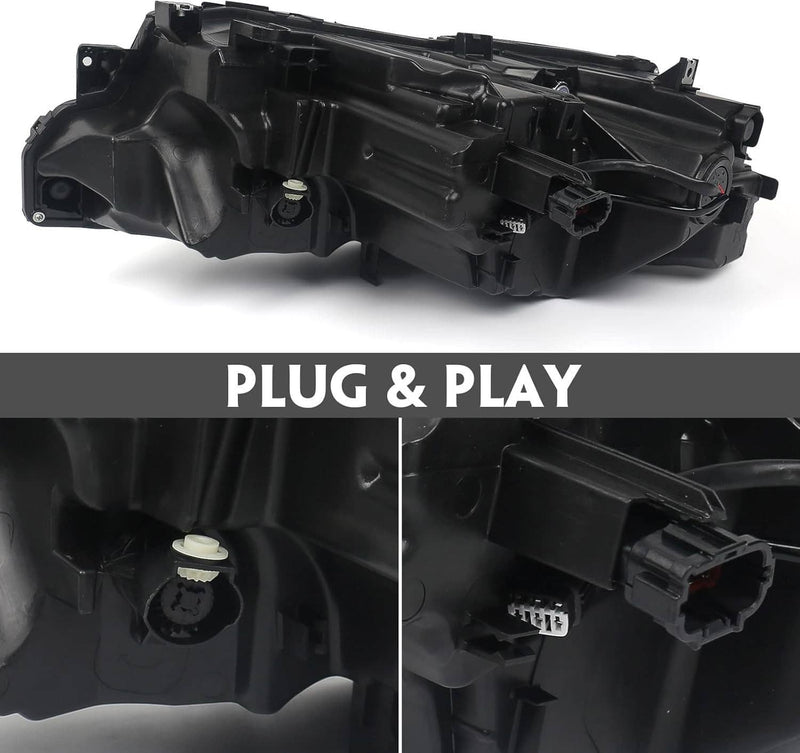 26010-6RR0A Right Passenger Side LED Headlight for Nissan Rogue 2021 2022 2023
