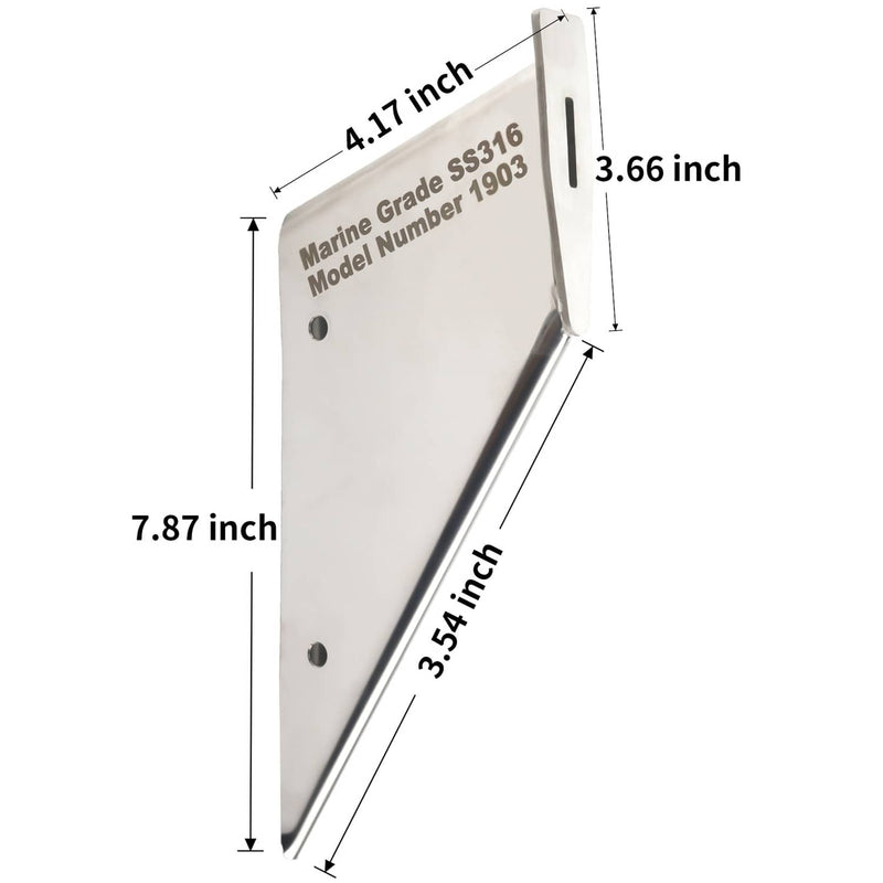 DURAFORCE 27341 Safe-Skeg Protector Guard for Mercury 40 60 HP 2/4 Stroke 2003-2023