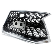 DURAFORCE Front Upper Grille Chrome Sport Style for 2016-2021 for Lexus LX570 Luxury