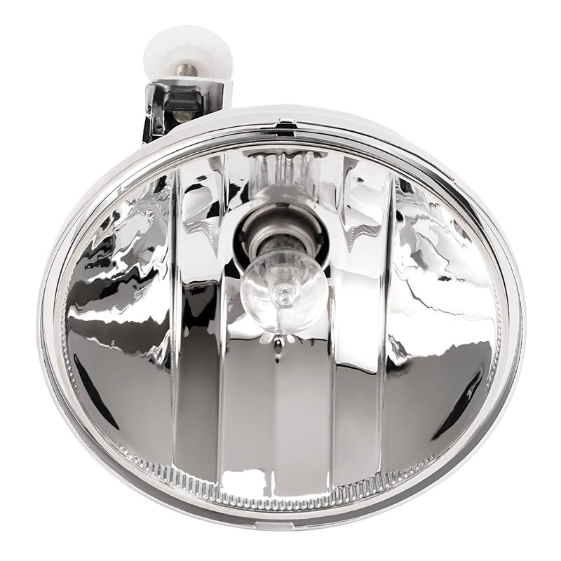 DURAFORCE Clear Fog Light for Chevy Colorado 2021-2022 With Bezel Relay Switch Bulb Pair