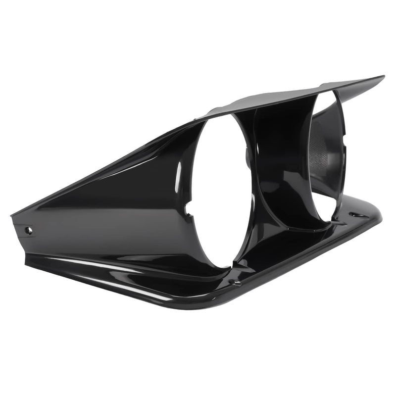 DURAFORCE Black Headlight Bezel Trim Driver Side LH for Chevrolet C3 Corvette 1968-1982
