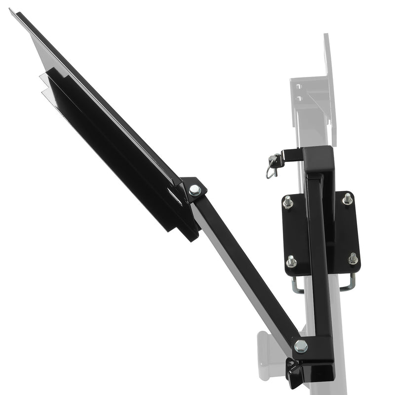 Powder Coated Black Bumper-Mounted Swing Arm Assembly Universal for Grilling