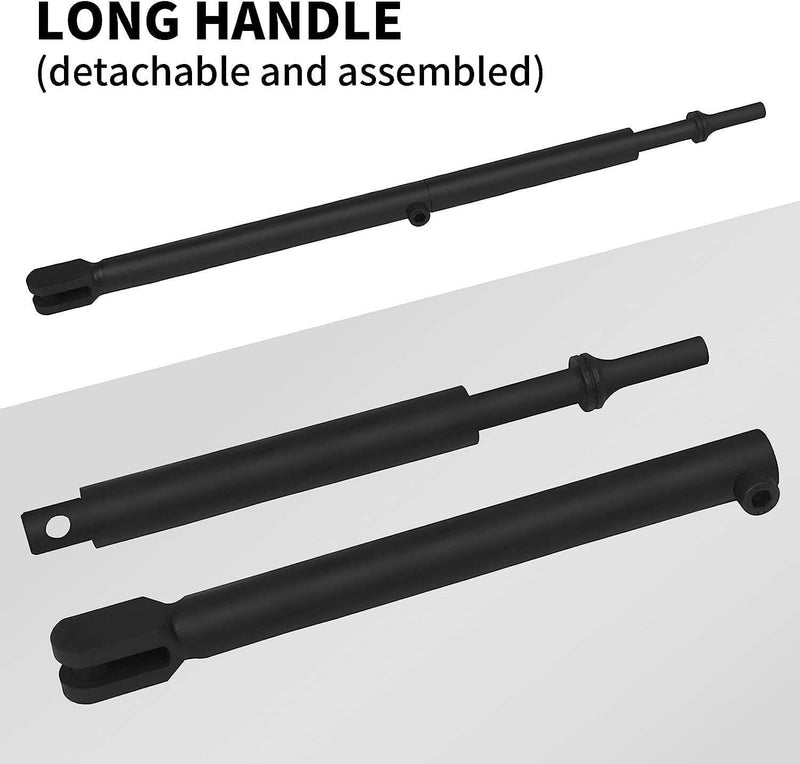 43300 Pneumatic Fan Clutch Wrench Set Removal Tool for Ford GM Chrysler Jeep 8x