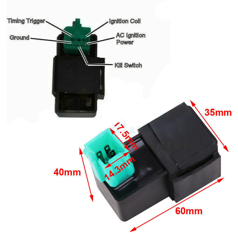 5 Pin CDI Box for 50cc 70cc 90cc 110cc 125cc Scooter ATV Quad Dirt Bike Go Kart