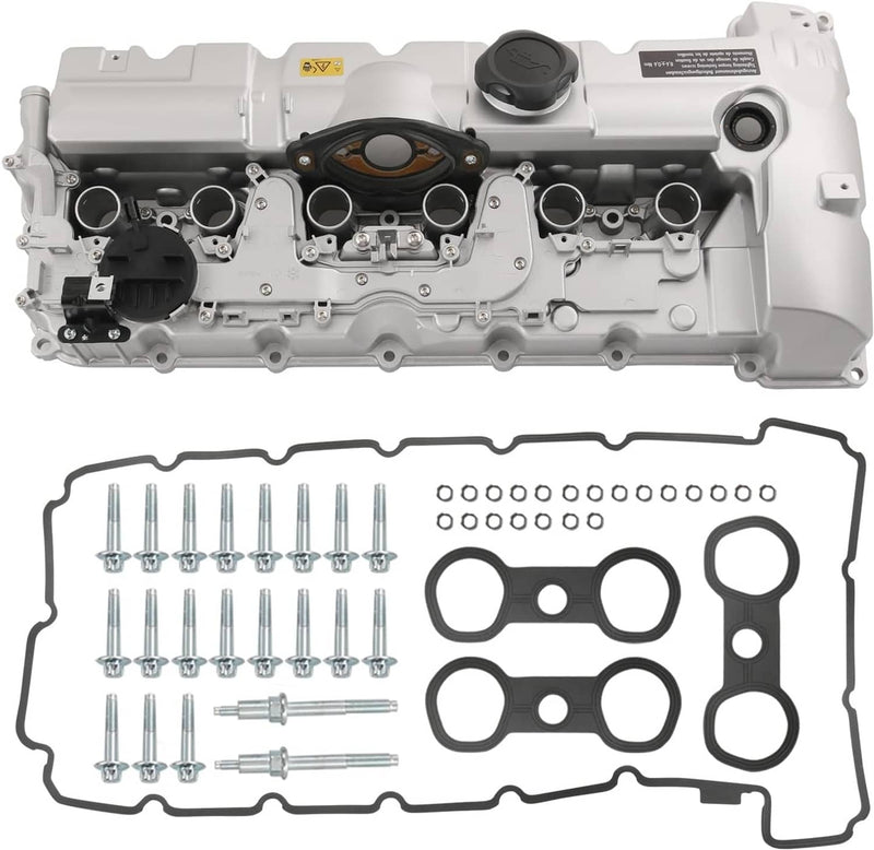 Aluminum Upgrade Valve Cover for BMW N52 E70 E82 E90 E91 328i 528i 128i X3 X5 Z4