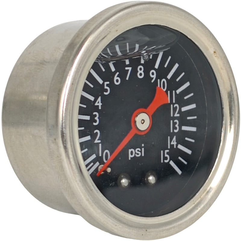12-804 Low Fuel Pressure Adjustable Regulator Gauge for Holley Carbureted Carb