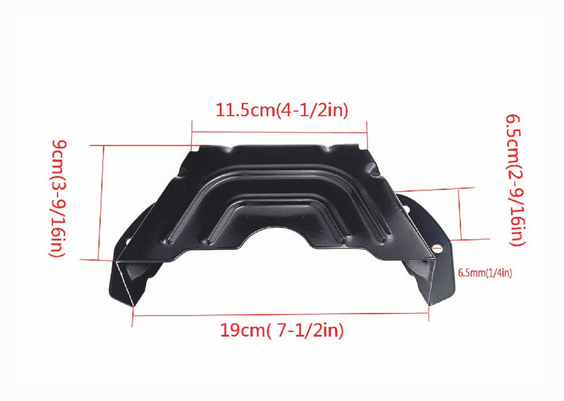 Spindle Pulley Belt Guard Cover 783-06424A for MTD 42 46 Inch Deck Tractors 2 Pa