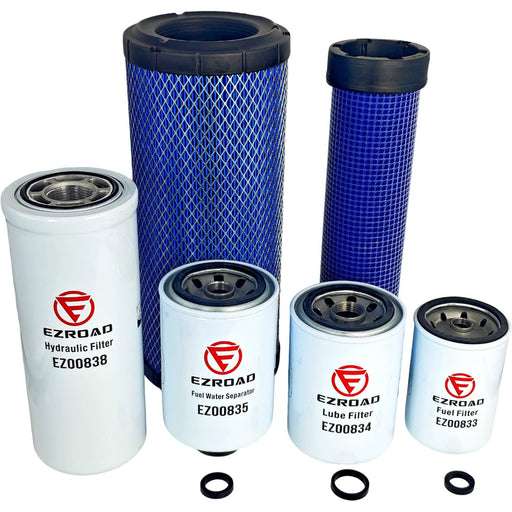 DURAFORCE J934429 J930942 J931063 222425A1 Maintenance Filter Kit for Case 1840 1845C