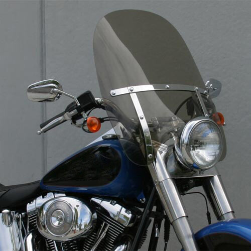 Smoke Windshield with Bracket for Harley Road King Classic Freewheeler 1994-2024