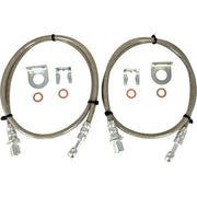 DURAFORCE Stainless Steel Extended Brake Line for Chevy for GMC Silverado Sierra 1500 2WD