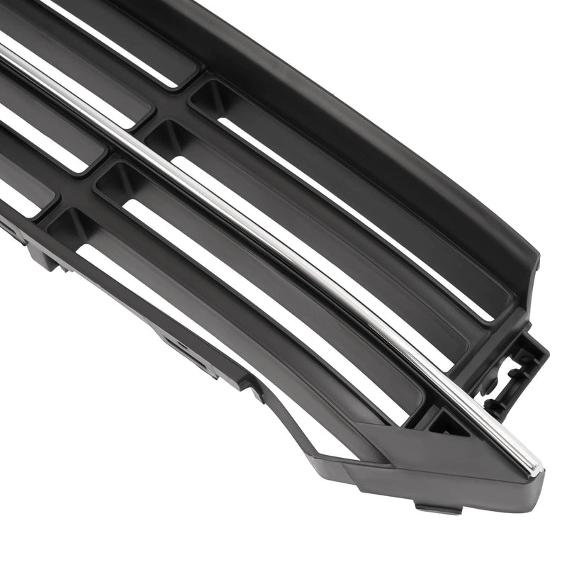 DURAFORCE Front Bumper Lower Grille for Volkswagen Passat 2012-2015 Linear Design