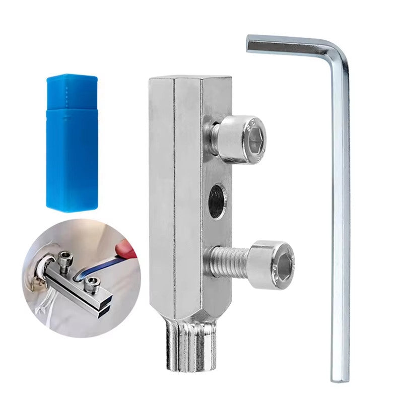 Broken Screw Extractor Repair Removal Hand Tool for Faucet Washing Basin Corner