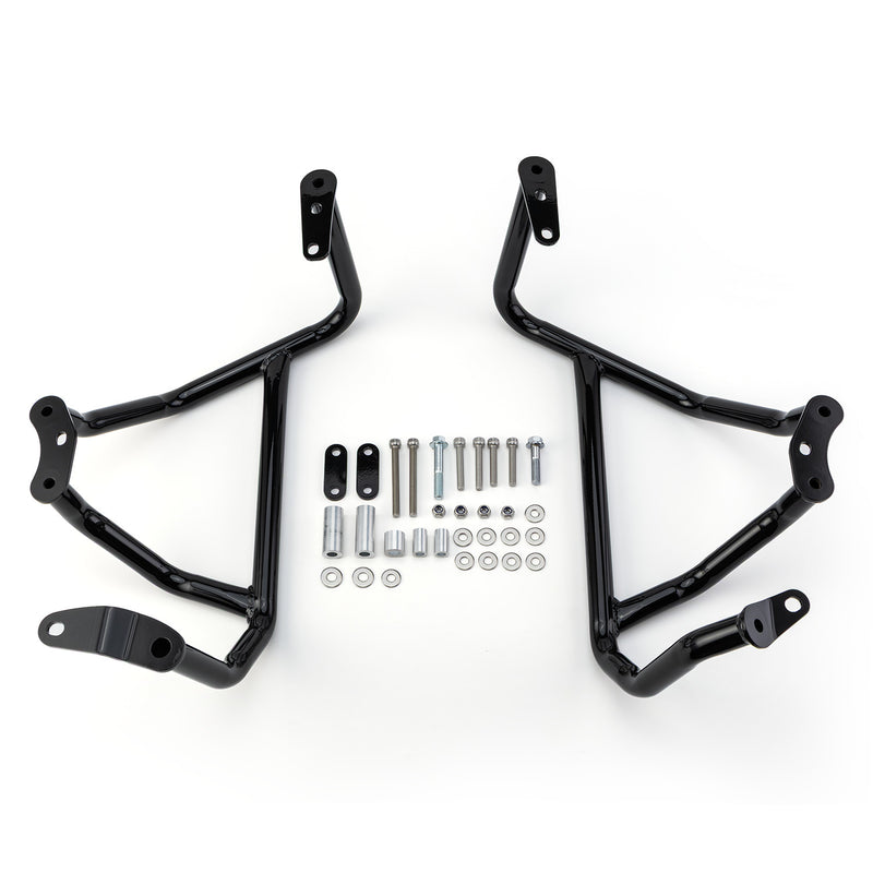 Black Engine Guard Crash Bar for Honda GL1800 F6C F6B Bagger 2018-2025 2023