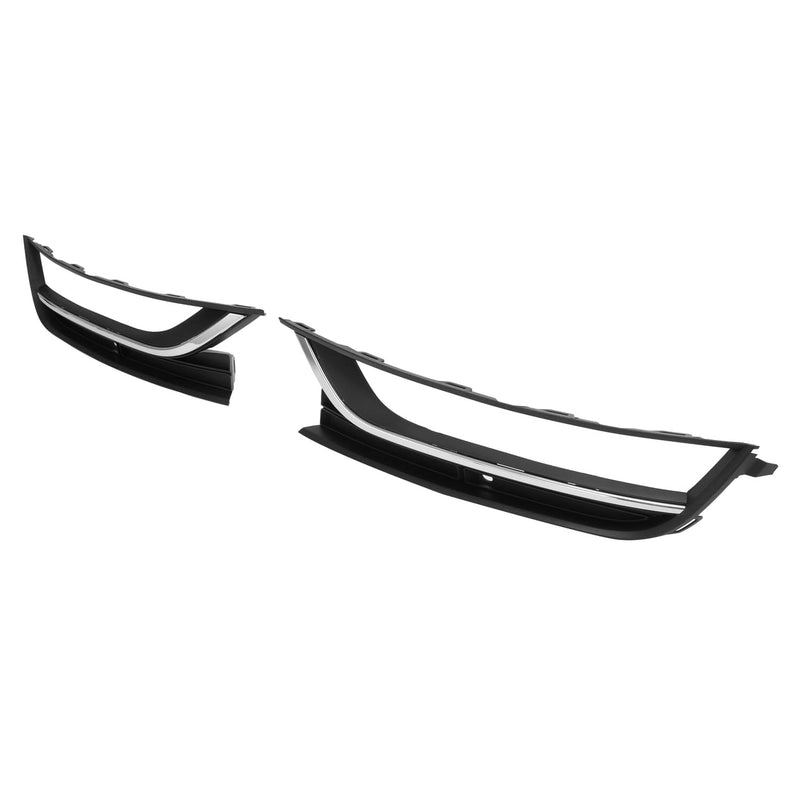 DURAFORCE Fog Light Bezels Chrome Trim RH LH for Volkswagen Passat 2012-2015 Pair