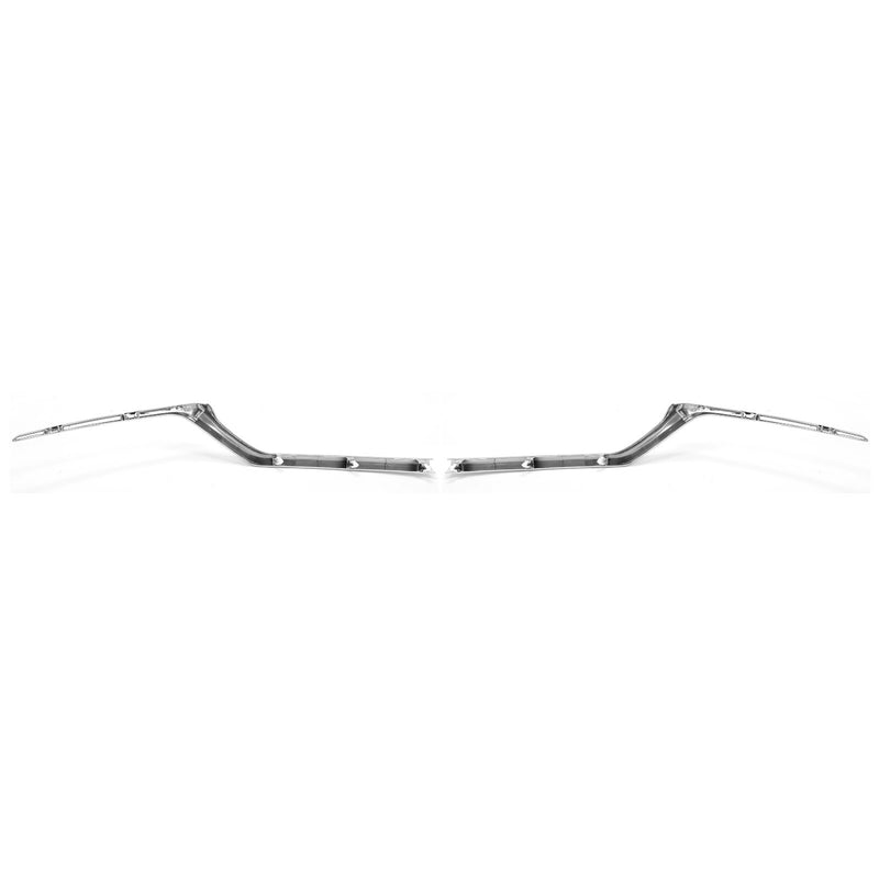 Chrome Trim Grille Headlight Molding for Honda CRV CR-V 2017-2019 Pair