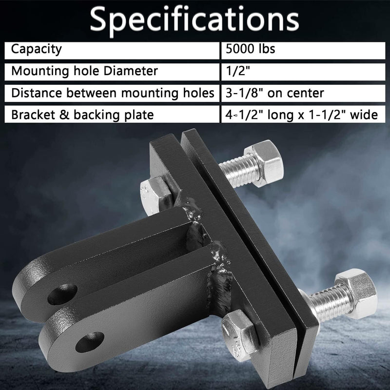 BX88230 Bolt-On Adapter for Blue Ox Class III Universal BX Tab Tow Bar BasePlate