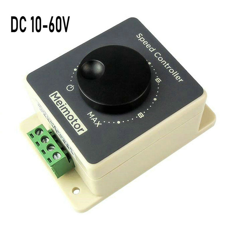 DC 10-60V 10A-20A Pulse Width Modulator PWM Waterproof DC Motor Speed Controller