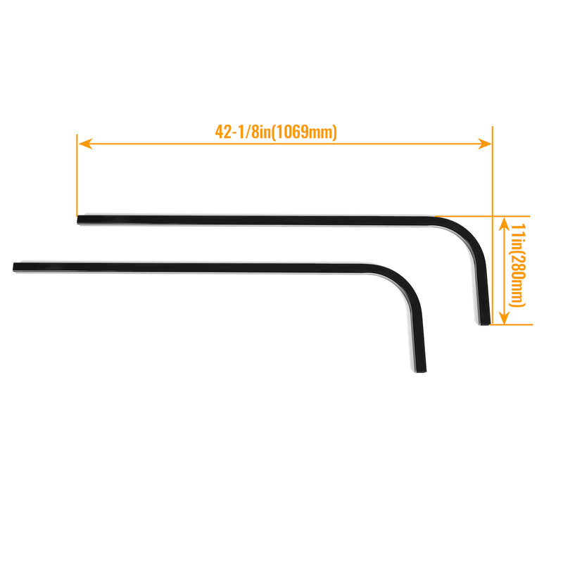 for Club Car Precedent 04+ Yamaha G29 Drive Rear Roof Mounting Supports Strut