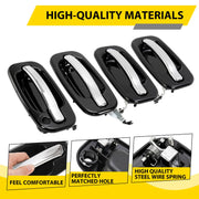 DURAFORCE 4X Outer Door Handles for Chevy Silverado for GMC Sierra for Cadillac 1999-2006