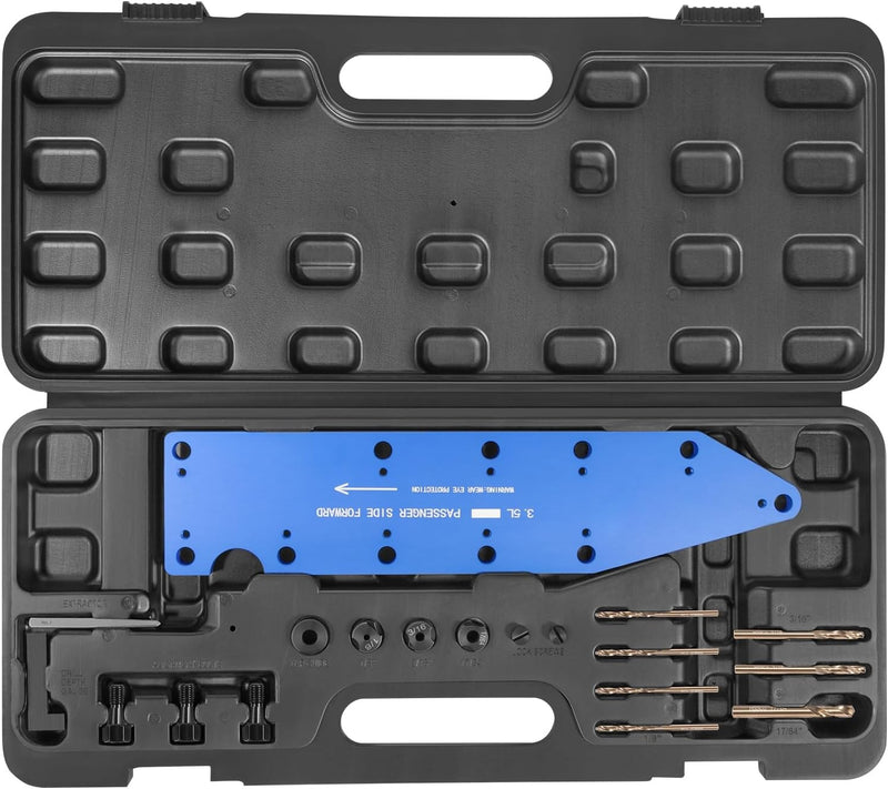 72610 Manifold Drill Template for Ford 3.5L EcoBoost Broken Exhaust Bolts
