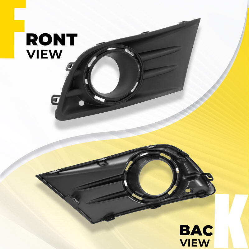 Bumper Fog Light Cover Bezel Right Passenger Side for Honda Pilot 2012-2015