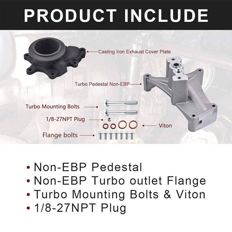 Turbo Pedestal Exhaust Housing Bolts for Ford Powerstroke Diesel 7.3L 99.5-03
