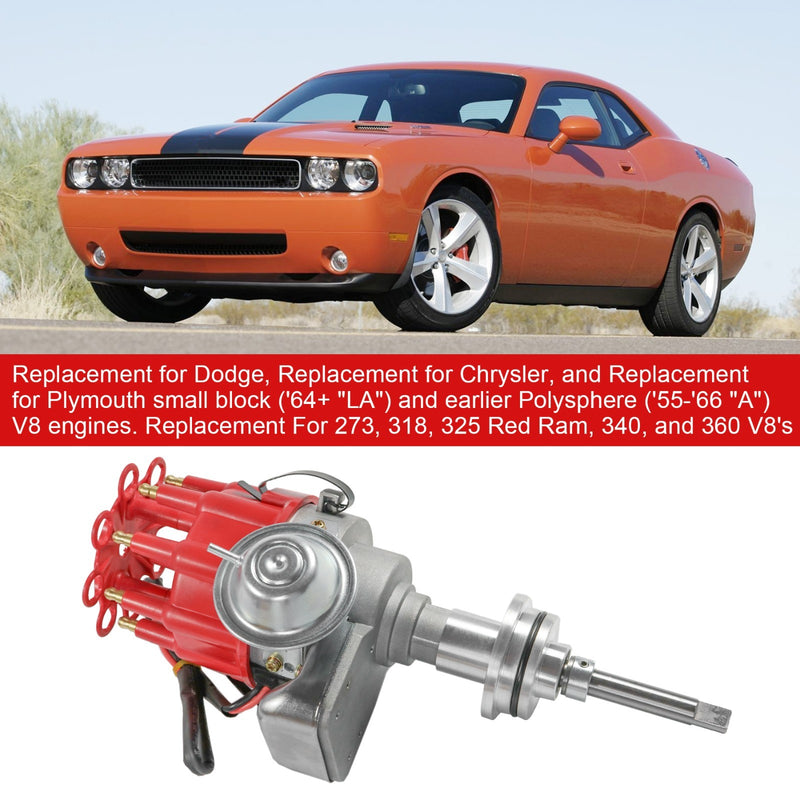 HEI Distributor Small Block for Dodge Chrysler 318 340 360 Electronic
