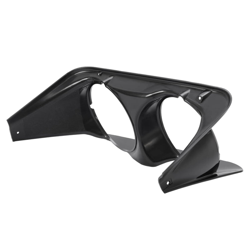 DURAFORCE Black Headlight Bezel Trim Driver Side LH for Chevrolet C3 Corvette 1968-1982
