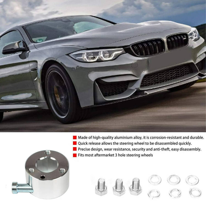 3/4" Steering Wheel Quick Release Disconnect Hub for IMCA NHRA Shaft Size