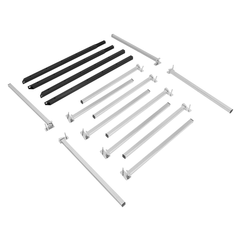 DURAFORCE Wall Mounting Bumper Paint Rack Auto Body With 6 Removable Arms