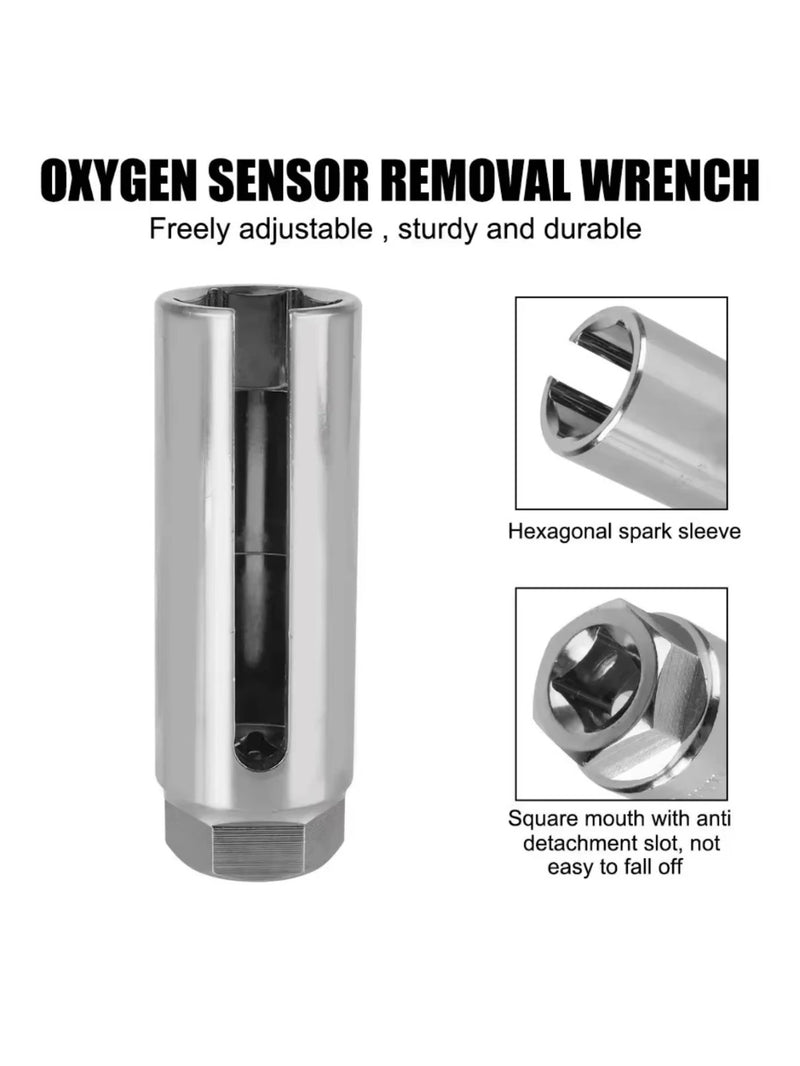 7/8" 22mm O2 Oxygen Sensor Socket Wrench 1/2" Driver Offset Remover Tool