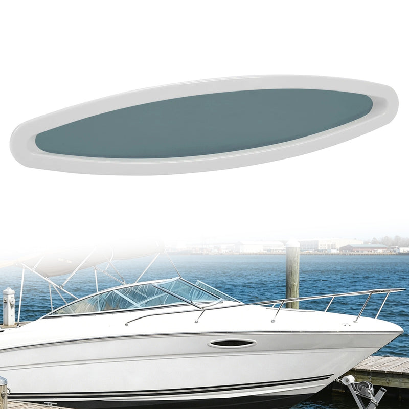 Port Hole Bow Oval Window with Outer Ring for Sea Ray Boat 2004 2007