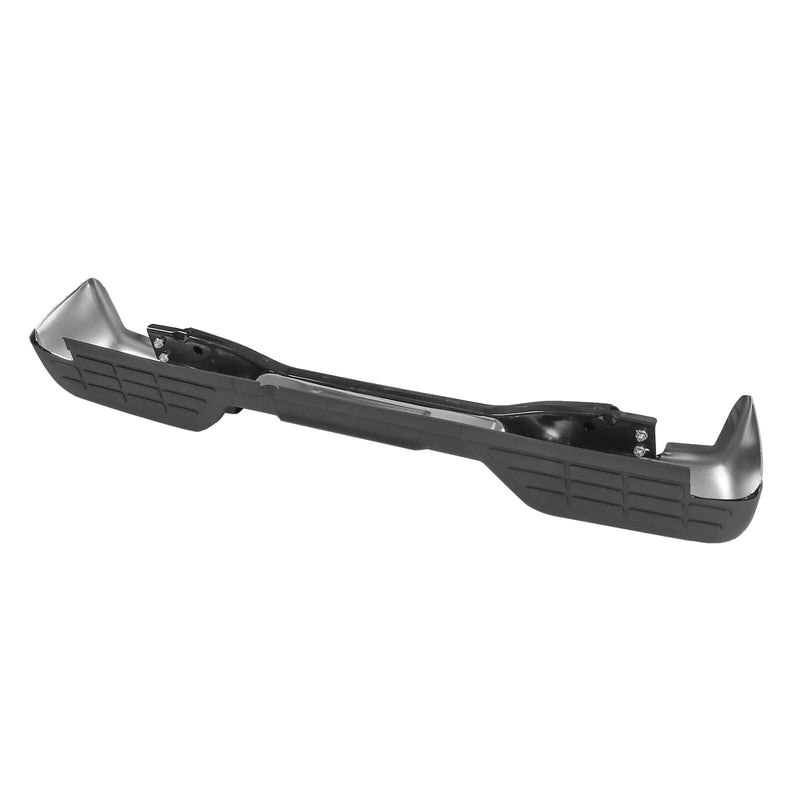 Chrome Rear Step Bumper Assembly for Chevy S10 GMC Sonoma 1998-2004 Fleetside