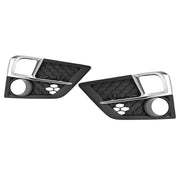 DURAFORCE Front Bumper Fog Lights Chrome Trim Covers for Honda Odyssey 2018-2020 Pair