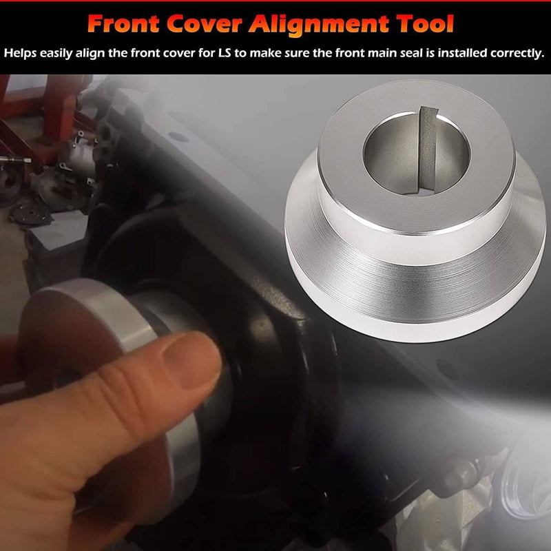 LS Rear Main Seal Oil Pan Alignment Tool Kit for GM Engine 4.8 5.3 5.7 6.0