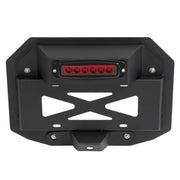 DURAFORCE Spare Tire License Plate With Third Brake Light for Jeep Wrangler JK 2007-2018