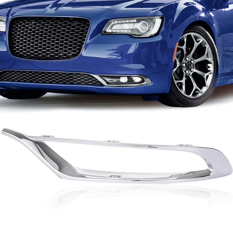 #5SW15SZ0AA Fog Light Trim Driver Side Front Chrome for Chrysler 300 2015-2024