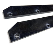 DURAFORCE 1/2" Poly Wear Bar Strap for John Deere X565 X575 X585 X595 54" Snow Plow Blade