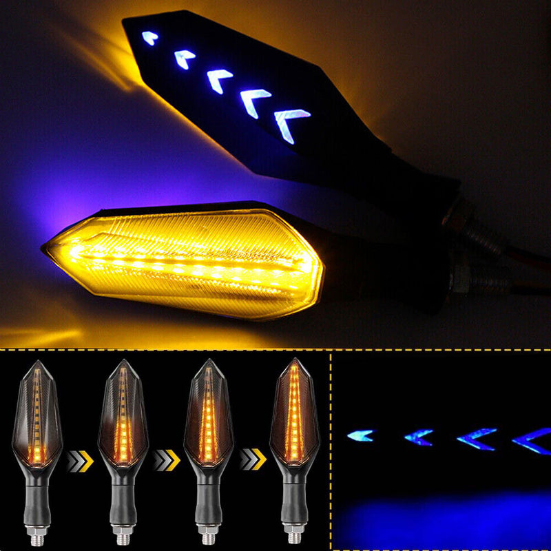 4X Motorcycle LED Turn Signal Lights Blinker for Suzuki DRZ400SM Kawasaki