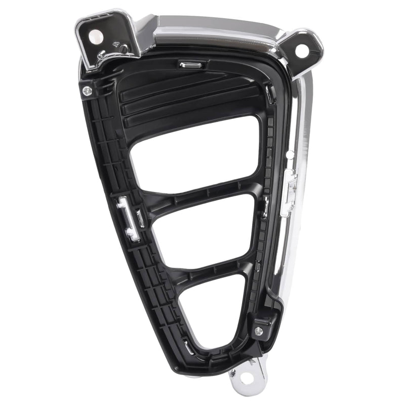 DURAFORCE Front Chrome Fog Light Lamp Bezel Left Driver Side for Kia Optima 2016-2018