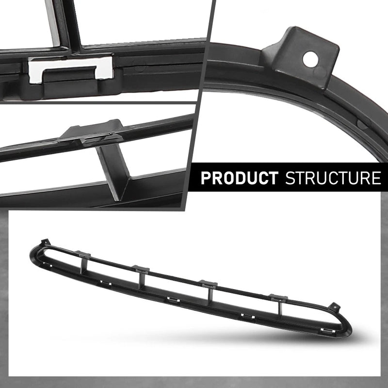 DURAFORCE NEW Front Center Air Intake Grill Molding Fit 2014 2015 KIA Sorento 865221U500