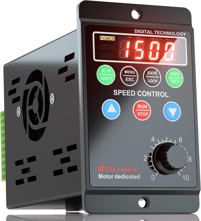 110V 220V 750W 1HP Single Phase Inverter VFD Motor Speed Controller VSD