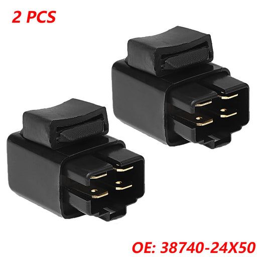 DURAFORCE 38740-24X50 Fuel Pump Fan Off Relay for Suzuki GSXR600 GSXR750 GSXR1000 2Pcs