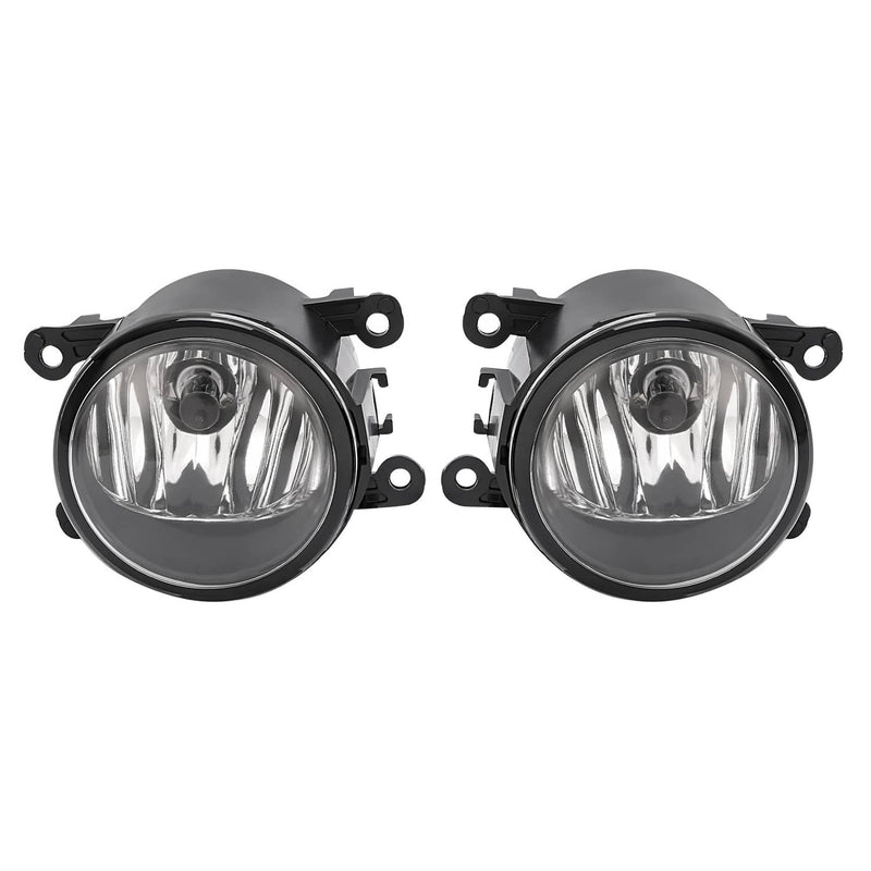 DURAFORCE Front Bumper Fog Lights Driving Lamps And Bezels for Ford Mustang 2010-2012 Left