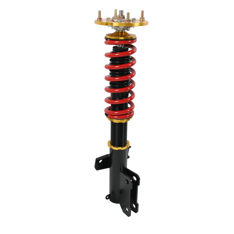4X Front Rear Coilovers Struts Absorber Adj Height for Ford Mustang 2005-2014