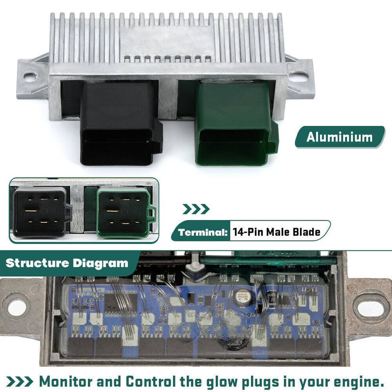 YC3Z12B533AA Glow Plug Control Relay Module GPCM for Ford 6.0L 7.3L Powerstroke